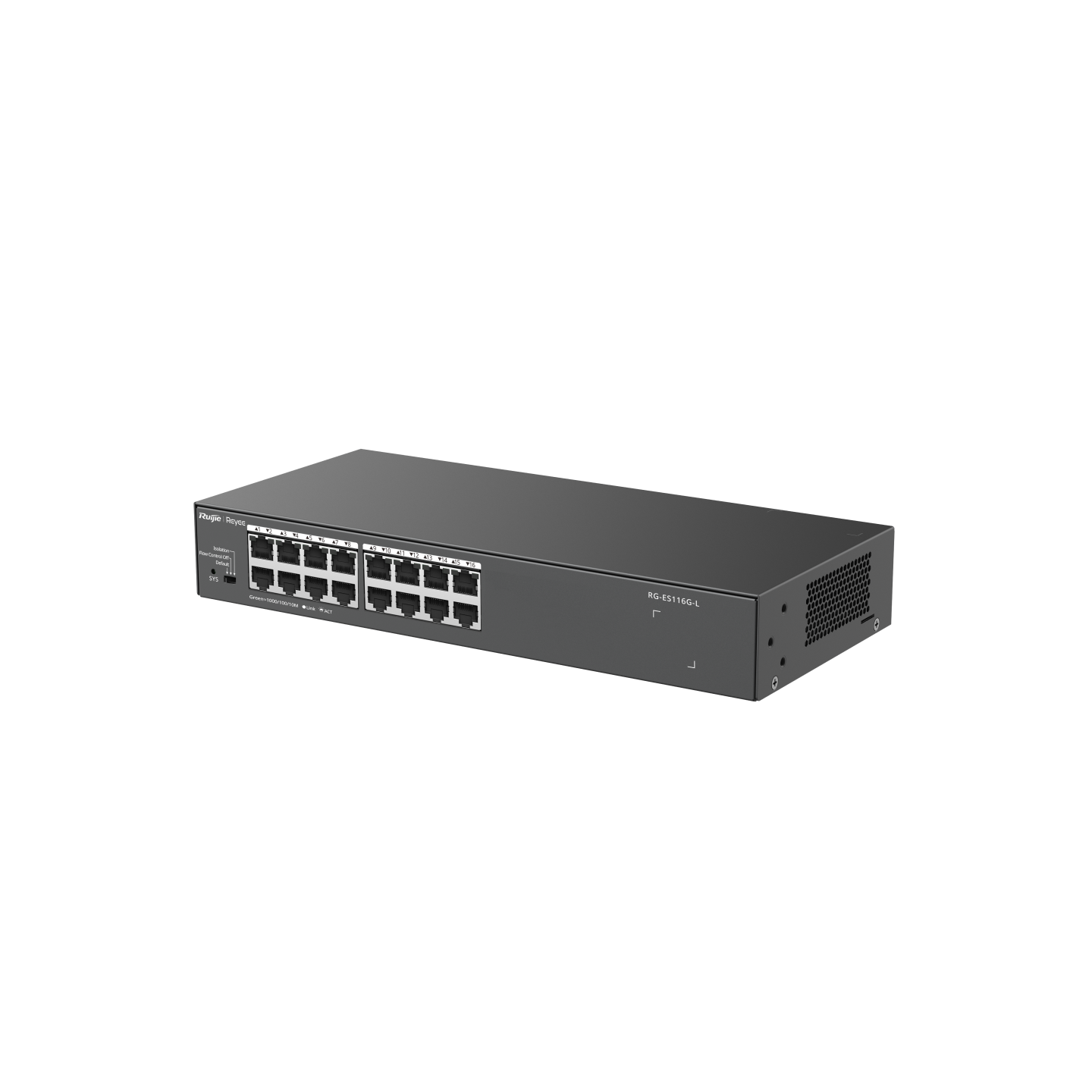 ruijie reyee RG-ES116G-L, 16-Port 10/100/1000 Mbps Unmanaged Non-PoE Switch - Image 8