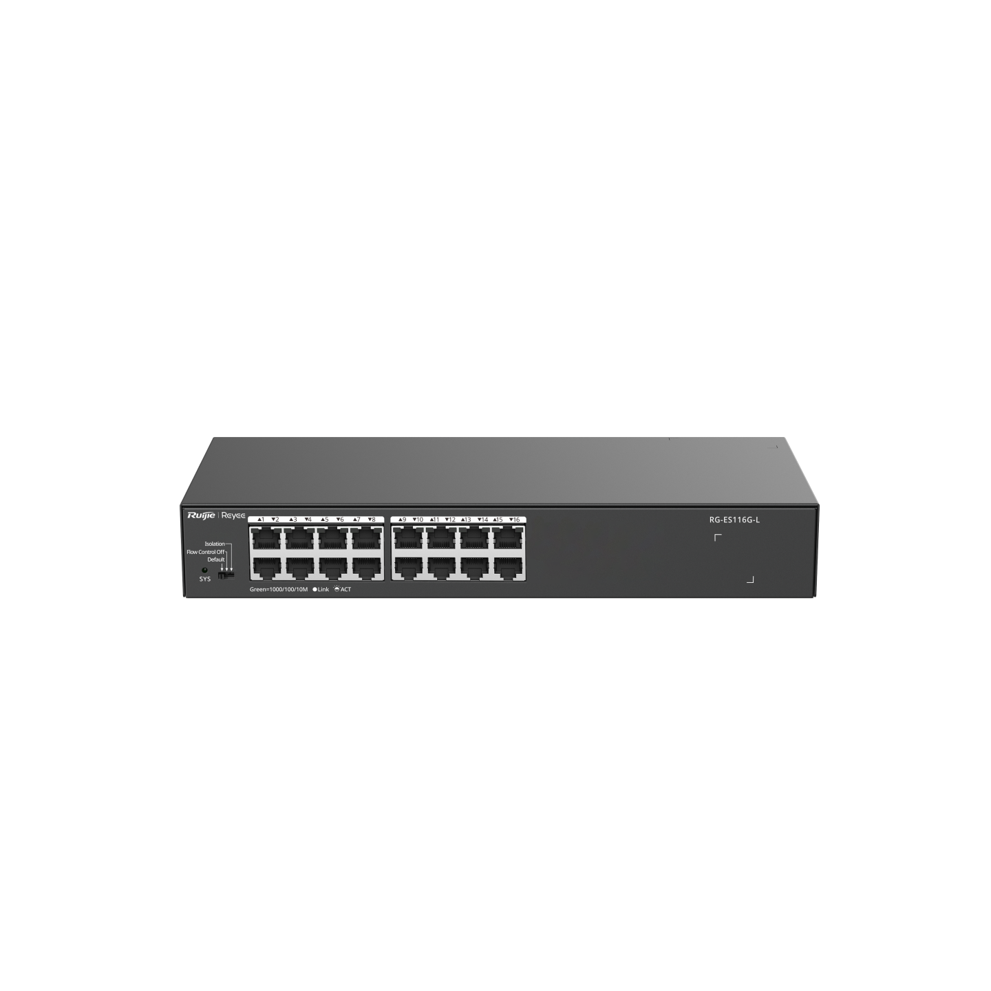 ruijie reyee RG-ES116G-L, 16-Port 10/100/1000 Mbps Unmanaged Non-PoE Switch - Image 9
