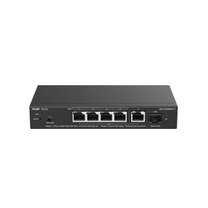 Ruijie reyee RG-ES206MG-P, 5-Port 2.5G Cloud Managed PoE Switch, 1 x 10G Uplink