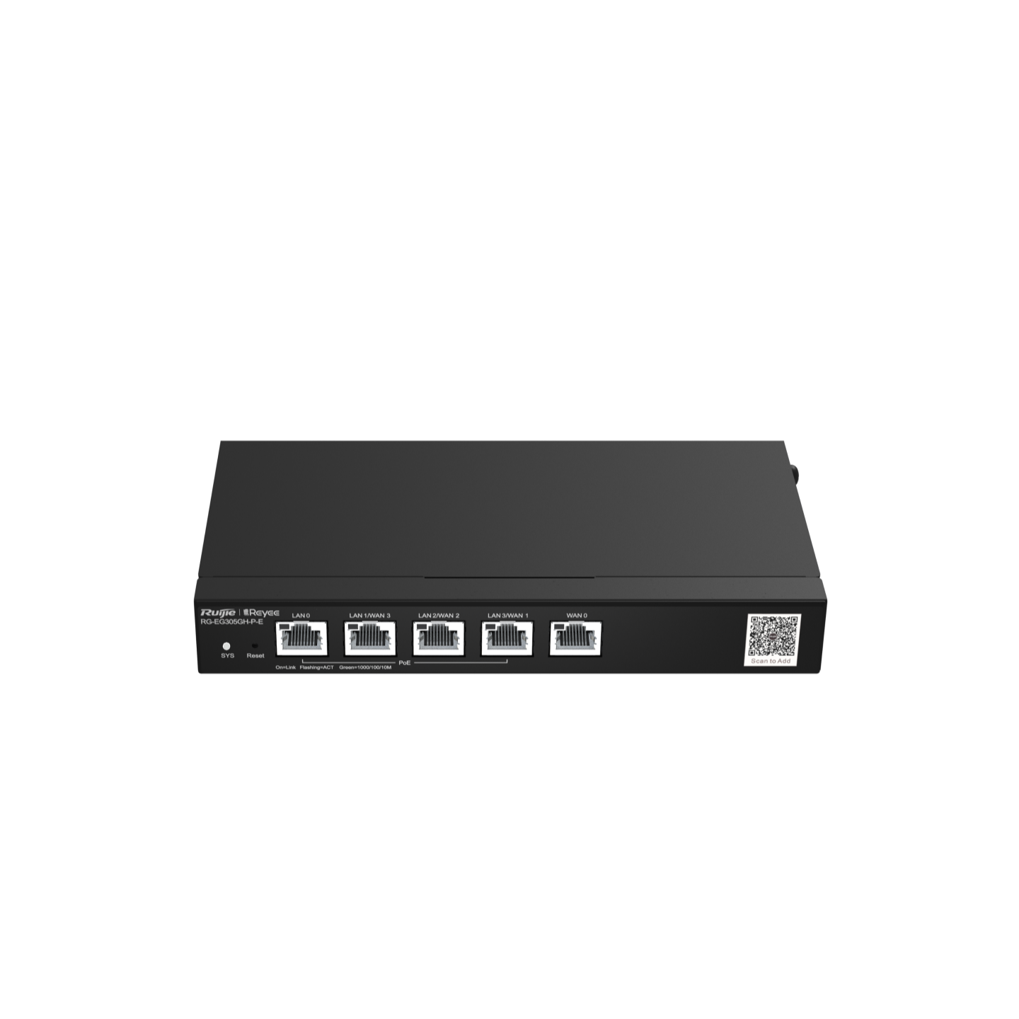 Ruijie Reyee RG-EG305GH-P-E, Reyee 5-Port High-Performance Cloud Managed PoE Office Router - Image 5