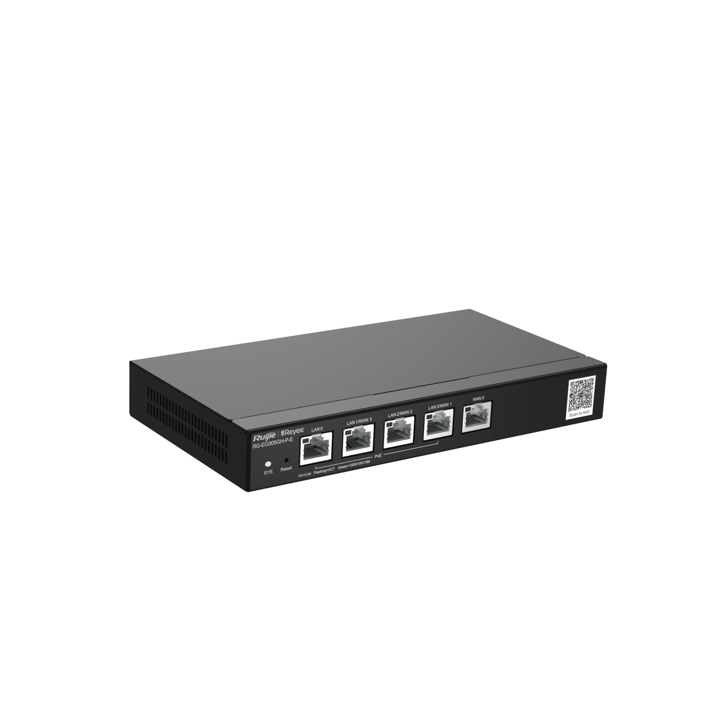 Ruijie Reyee RG-EG305GH-P-E, Reyee 5-Port High-Performance Cloud Managed PoE Office Router - Image 4